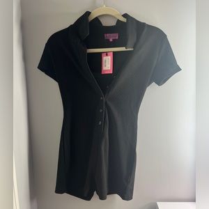 edikted "lucia ribbed romper"